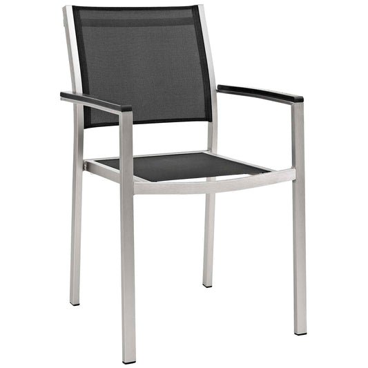 Shore 9 Piece Outdoor Patio Aluminum Dining Set by Modway