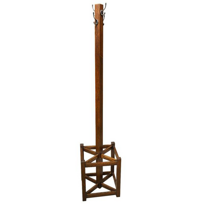 Mission Coat Rack with Umbrella Stand